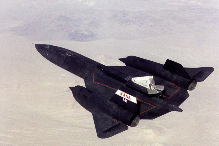 Space History Photo: Linear Aerospike SR-71 Experiment (LASRE)